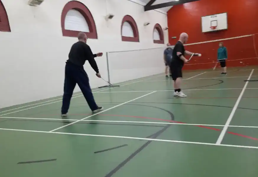 Sports Hall In Use